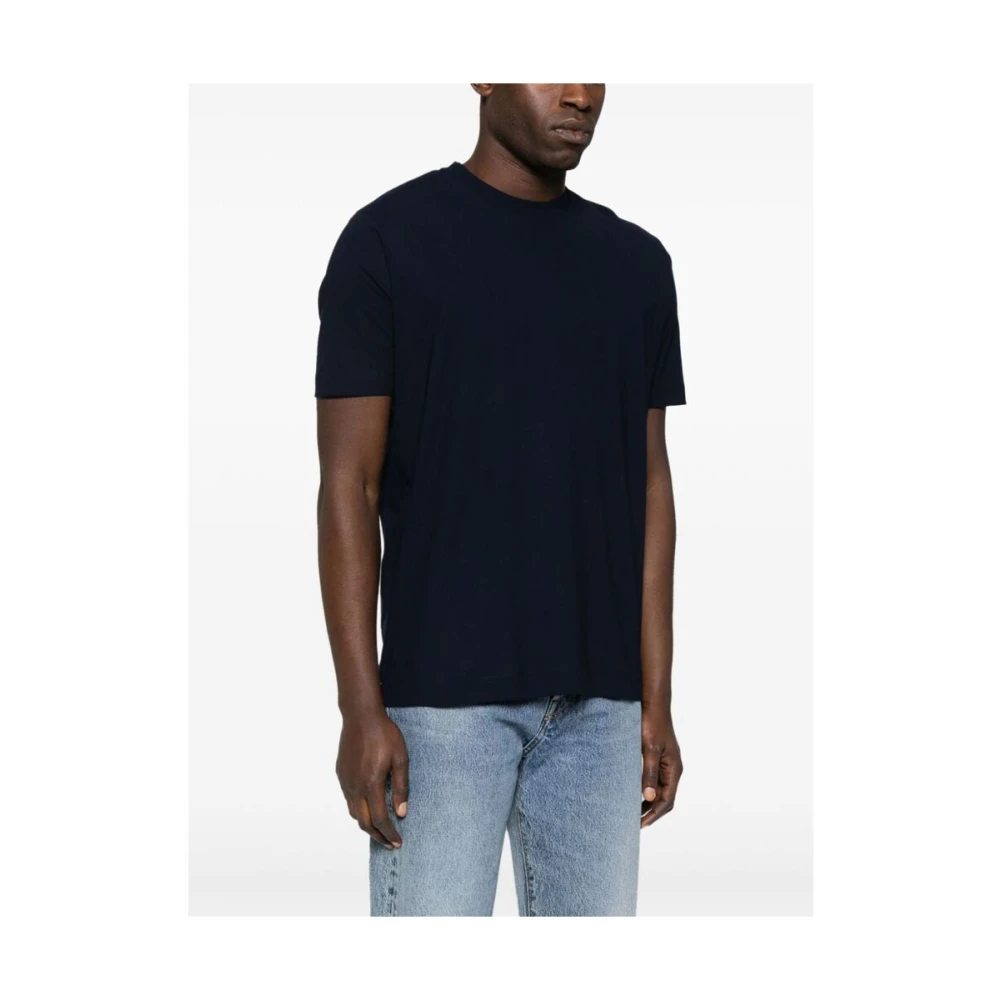 Mazzarelli T-Shirts Black Heren