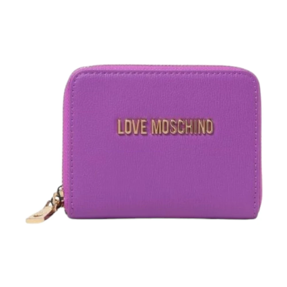 Love Moschino Stijlvolle Portemonnees & Kaarthouders Purple Dames
