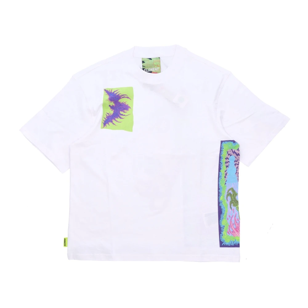 Element Born Again Tee X Tetsunori Tawaraya Heren T-shirt White Heren