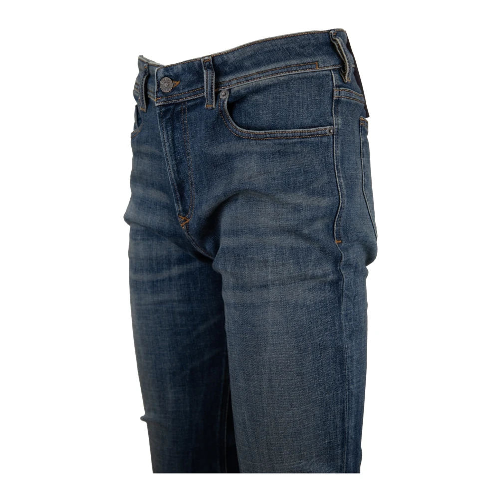 Diesel Heren Rits Knoop Jeans Blue Heren