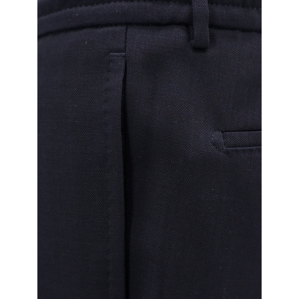 Hugo Boss Slim-fit Trousers Blue Heren