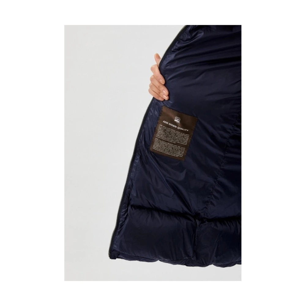 add Kleding Jassen Blue Dames