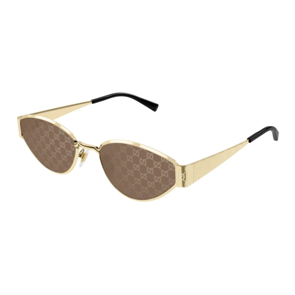 Gucci Unisex Geel Geometric Sunglasses