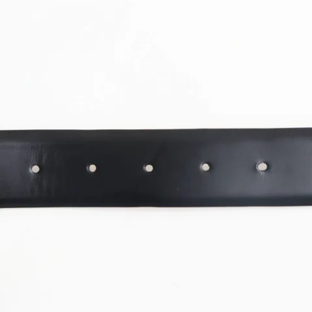 Salvatore Ferragamo Pre-owned Leather belts Black Dames