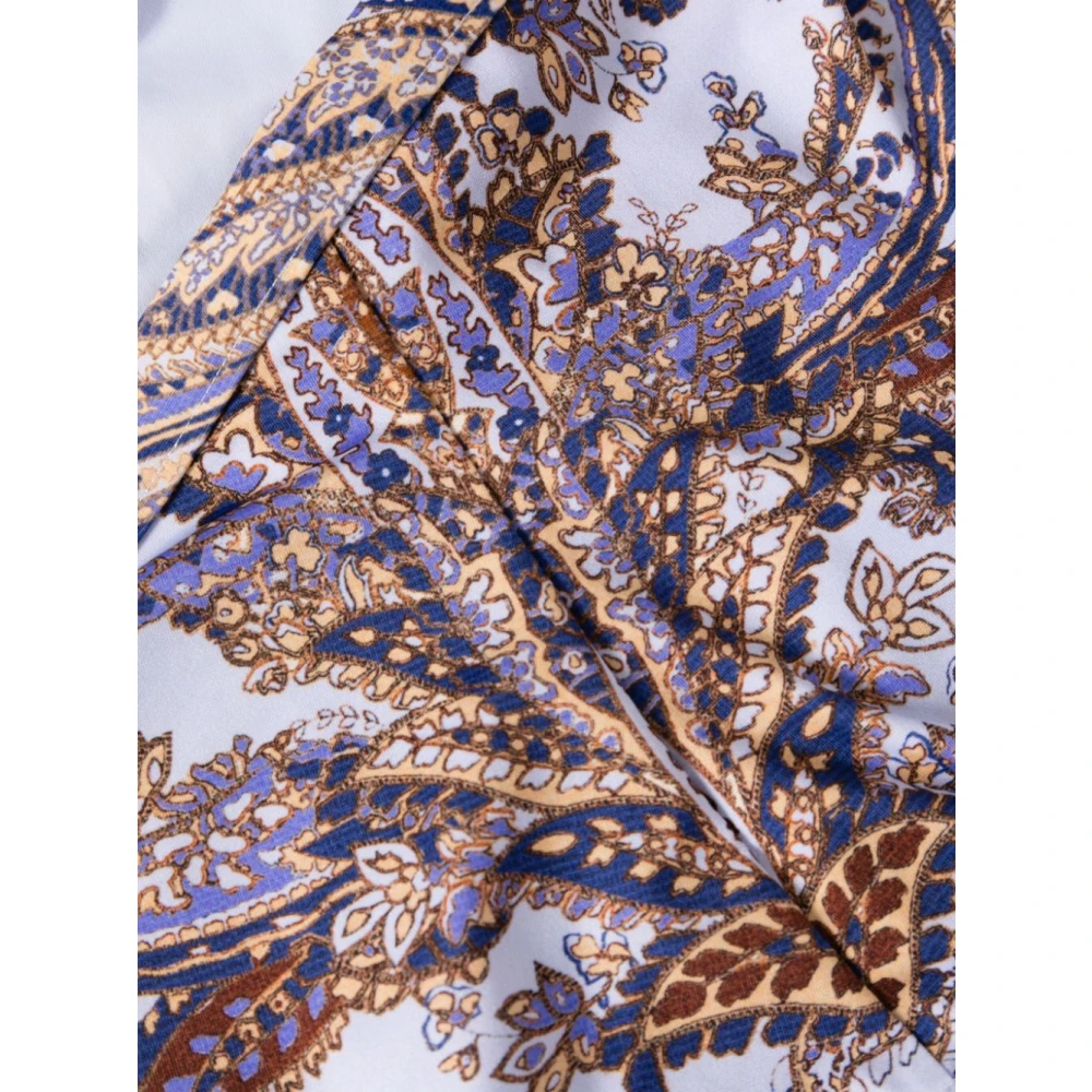 Zimmermann Paarse Paisley Print Badpak Multicolor Dames