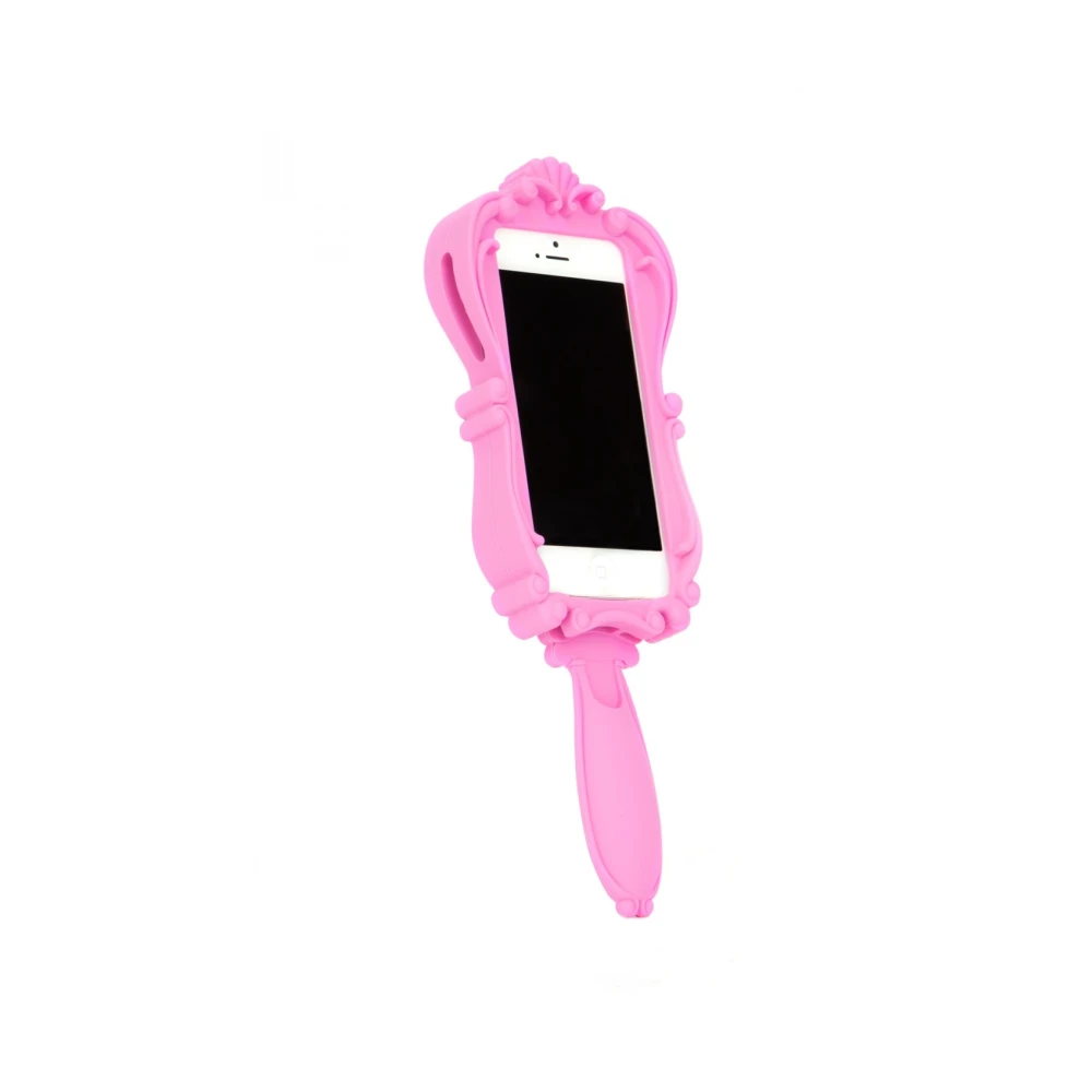 Moschino Roze Barbie Spiegel iPhone 6 Pink Dames