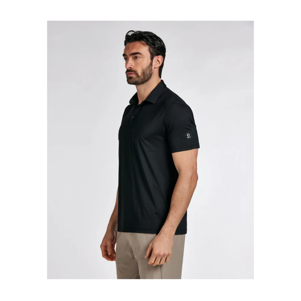 Suns Katoenen Polo Shirt Black Heren