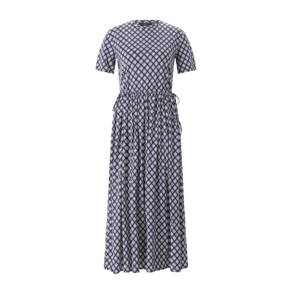 Weekend Max Mara Damen Blau Maxi Kleid