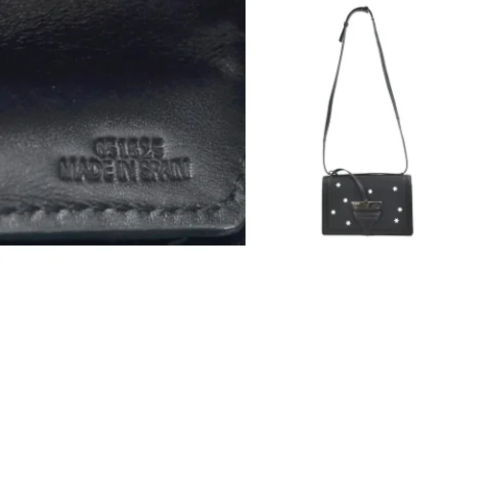 Loewe Pre-owned Fabric shoulder-bags Black Dames