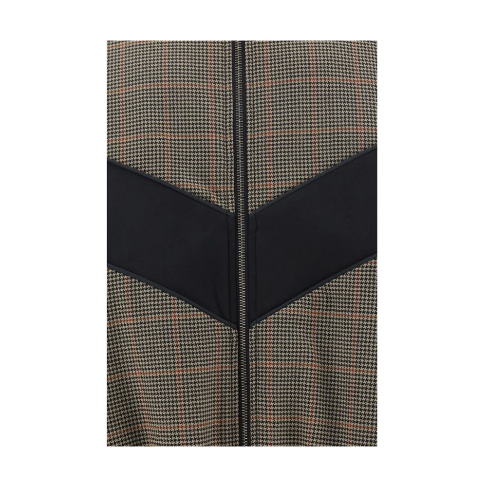 Golden Goose Geruite wollen capuchonjas Multicolor Heren