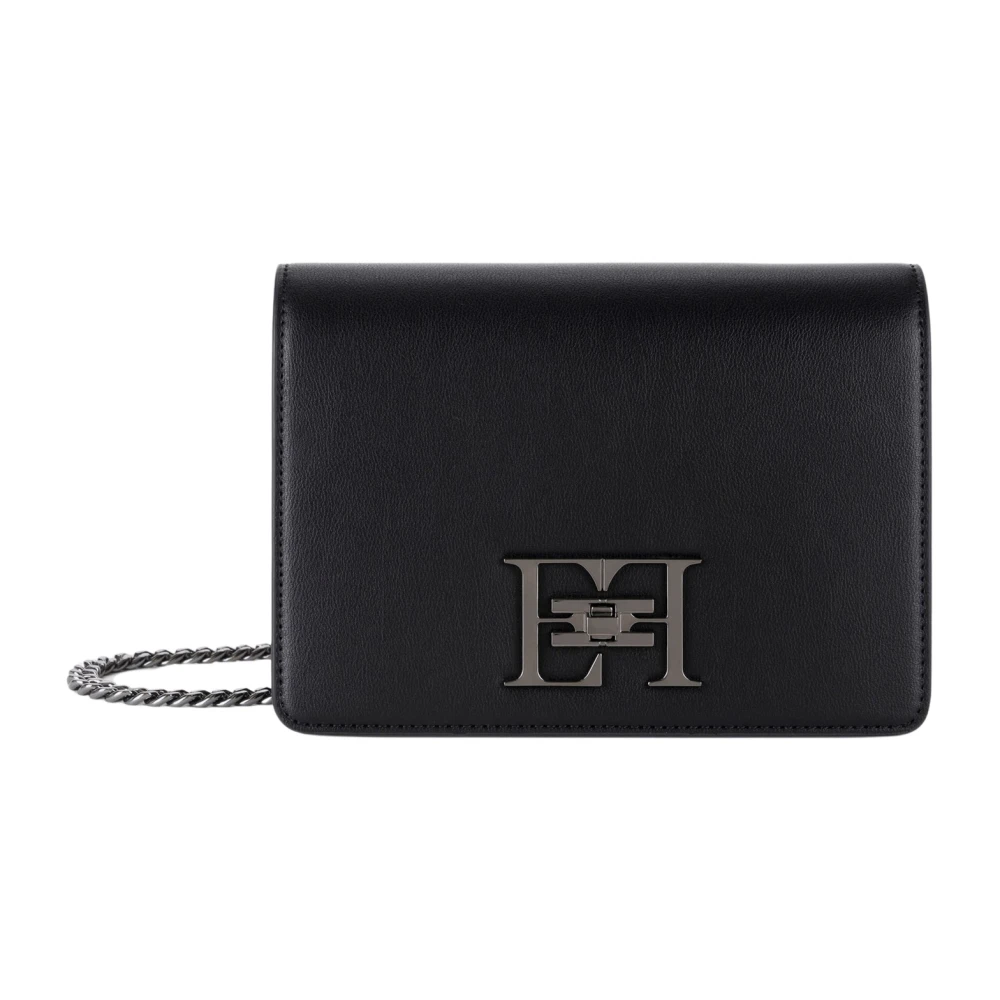 Elisabetta Franchi Stijlvolle Borsa Tas voor Vrouwen Black Dames