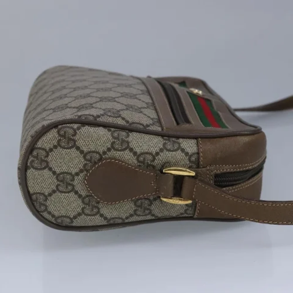 Gucci Vintage Pre-owned Canvas gucci-bags Brown Dames