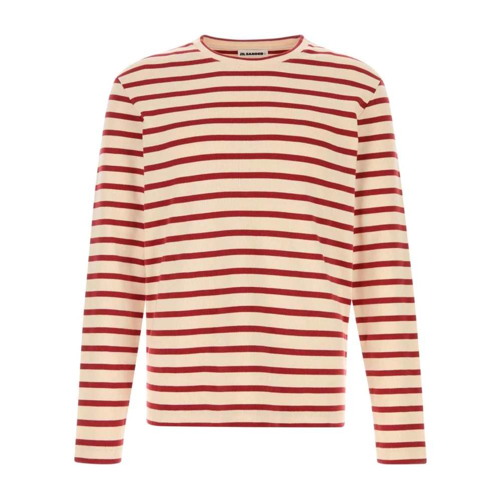 Jil Sander Men's Multicolor Ls T-Shirt - Round-Neck Knitwear - M - Knitwear