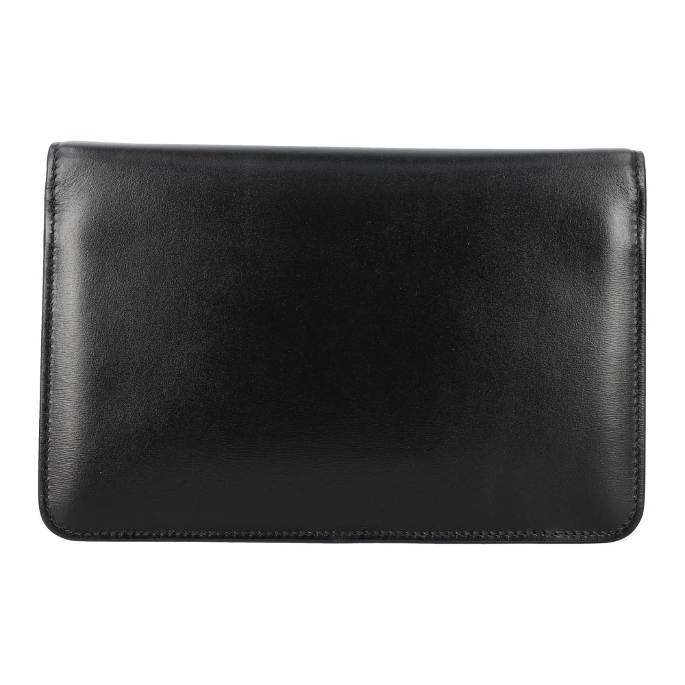 Tom Ford Zwarte Leren Schoudertas met Ketting Black Dames