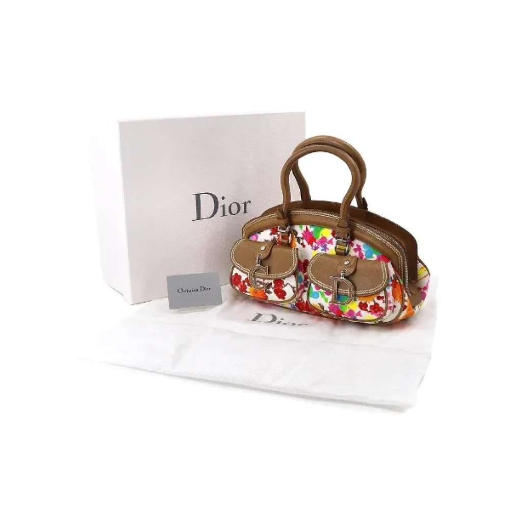 Dior Vintage Pre-owned Canvas handbags Multicolor Dames