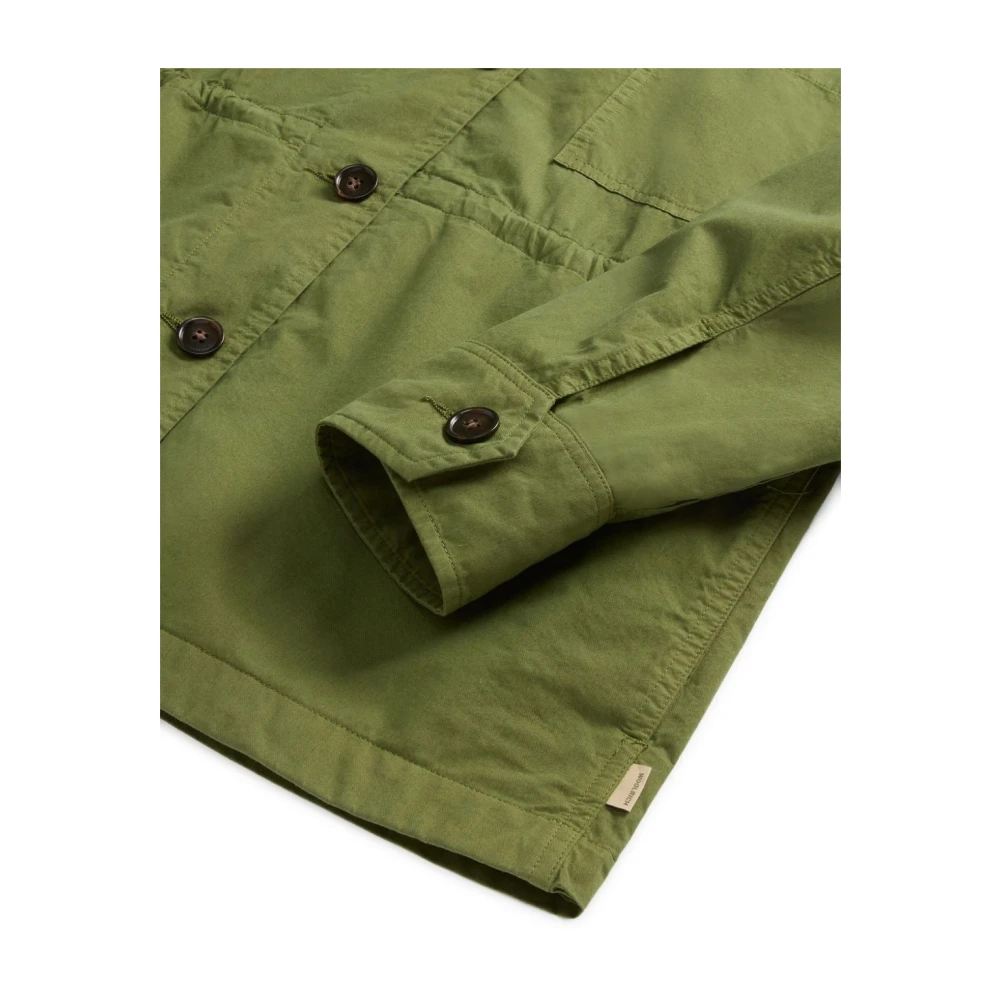 Woolrich Groene Knoopjas met Borstzak Green Dames