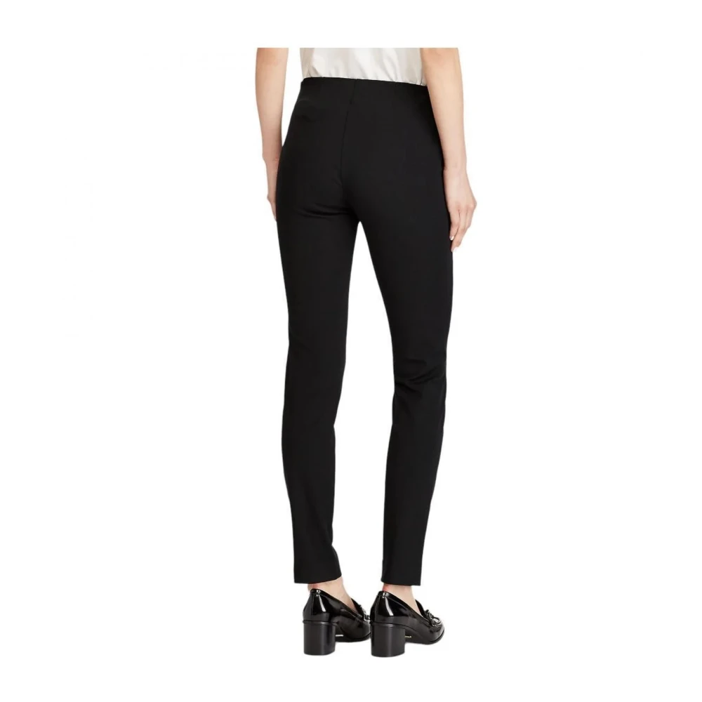 Ralph Lauren Skinny Broeken Black Dames