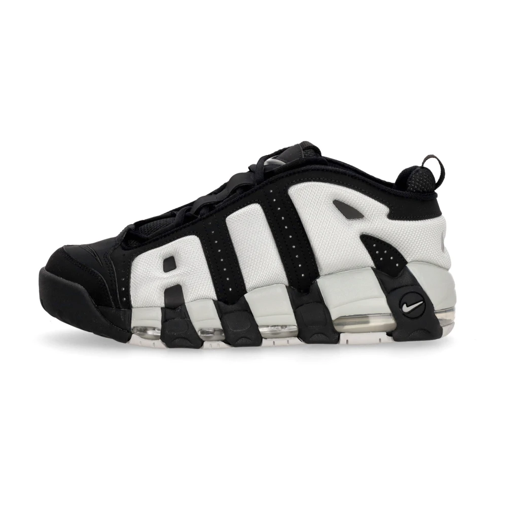 Nike Air More Uptempo Low Sneakers Black, Herr