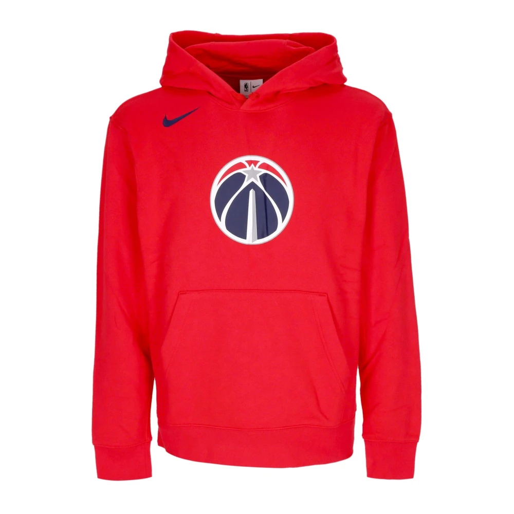 Nike NBA Club Hoodie Rood Red Heren
