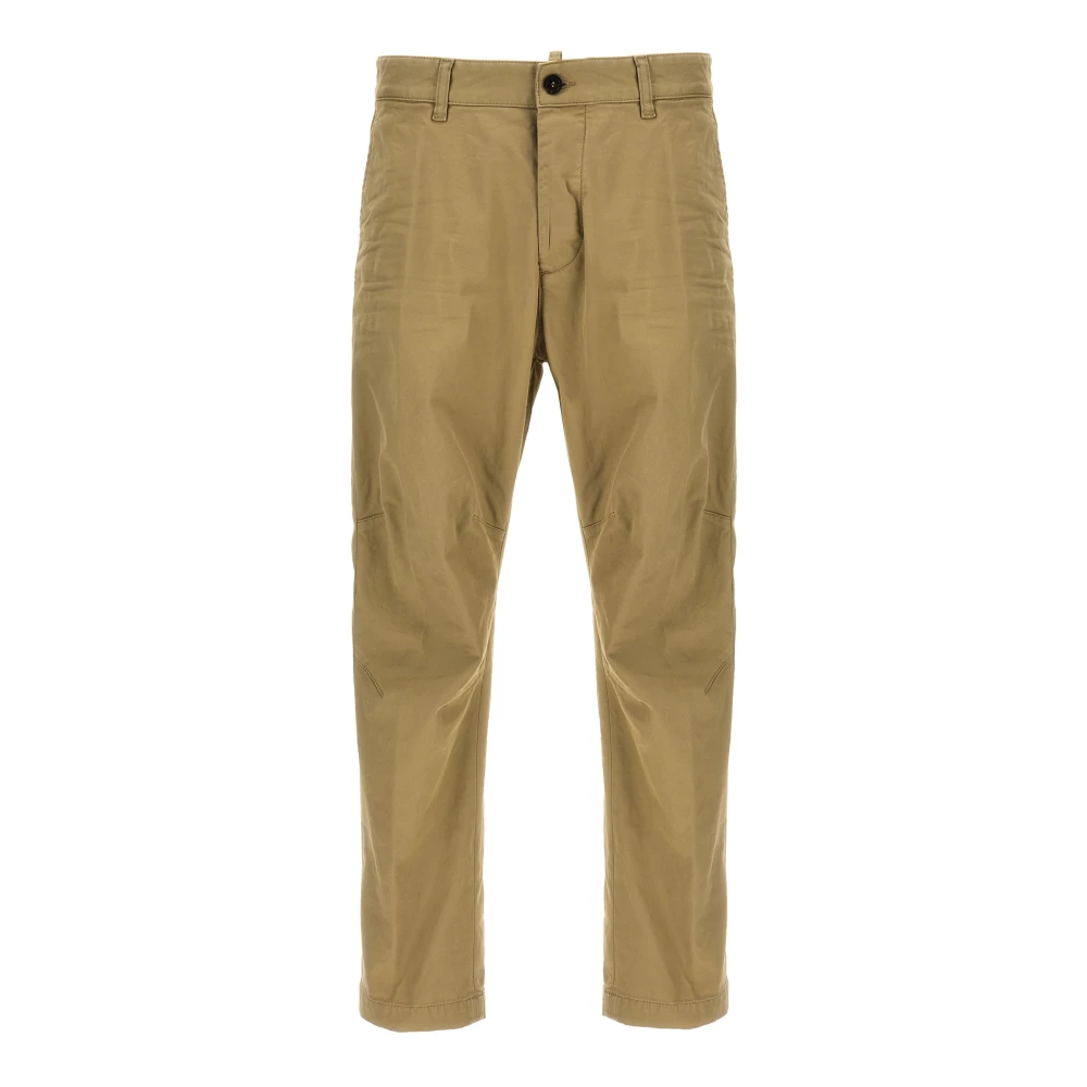 Dsquared2 Men's Beige Chinos, 3XL, Chino Trousers