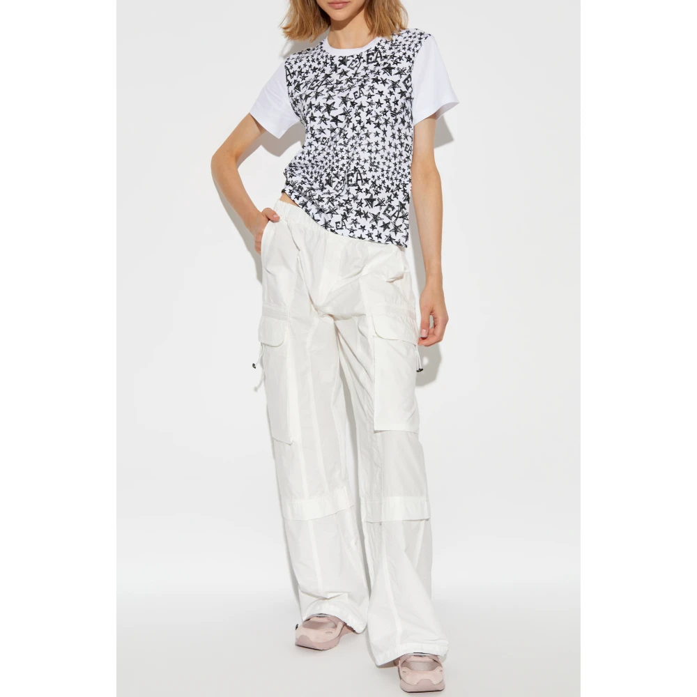 Emporio Armani T-shirt met logo White Dames