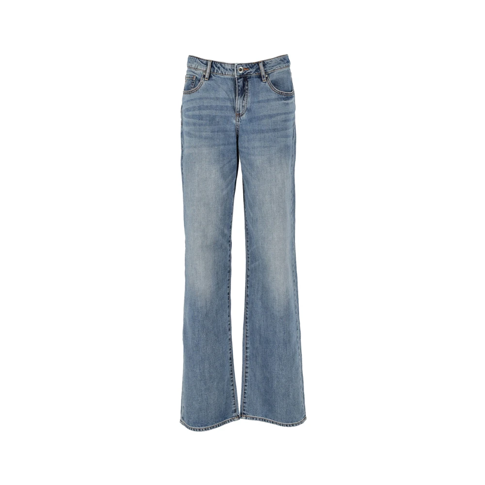 Armani Exchange Women's Blue Slim Fit Jeans - Flare Jeans - W32 - Jeans
