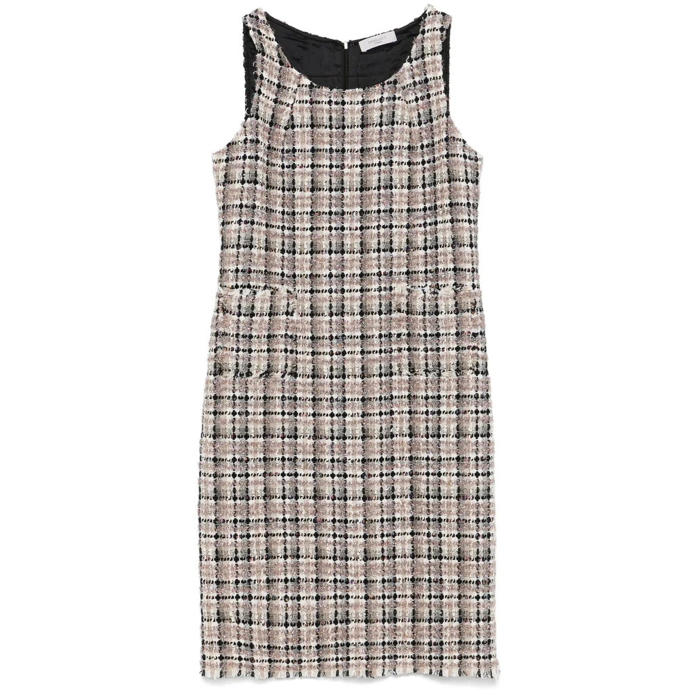 Charlott Witte Mouwloze Jurk met Zakken Multicolor Dames