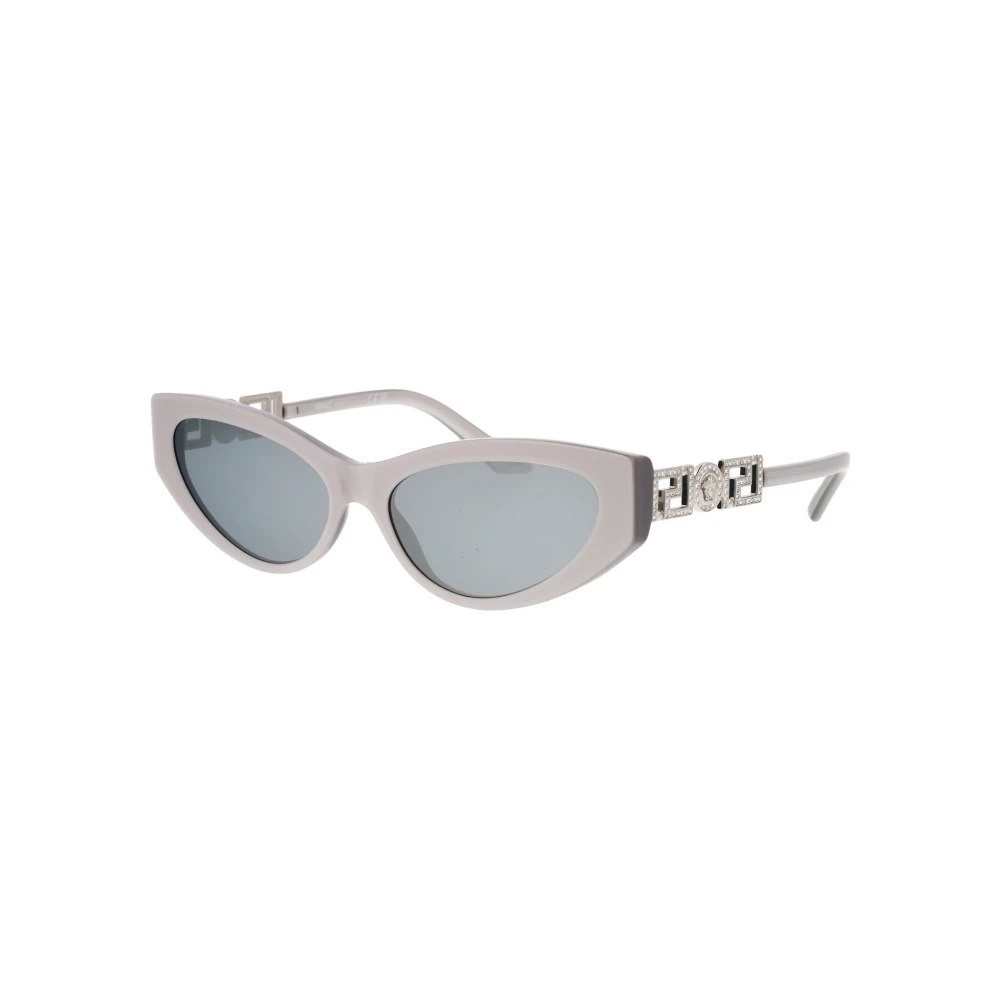 Versace Women's Gray Sunglasses, 56 Mm, Stylish Sunglasses With Model 0Ve4470b