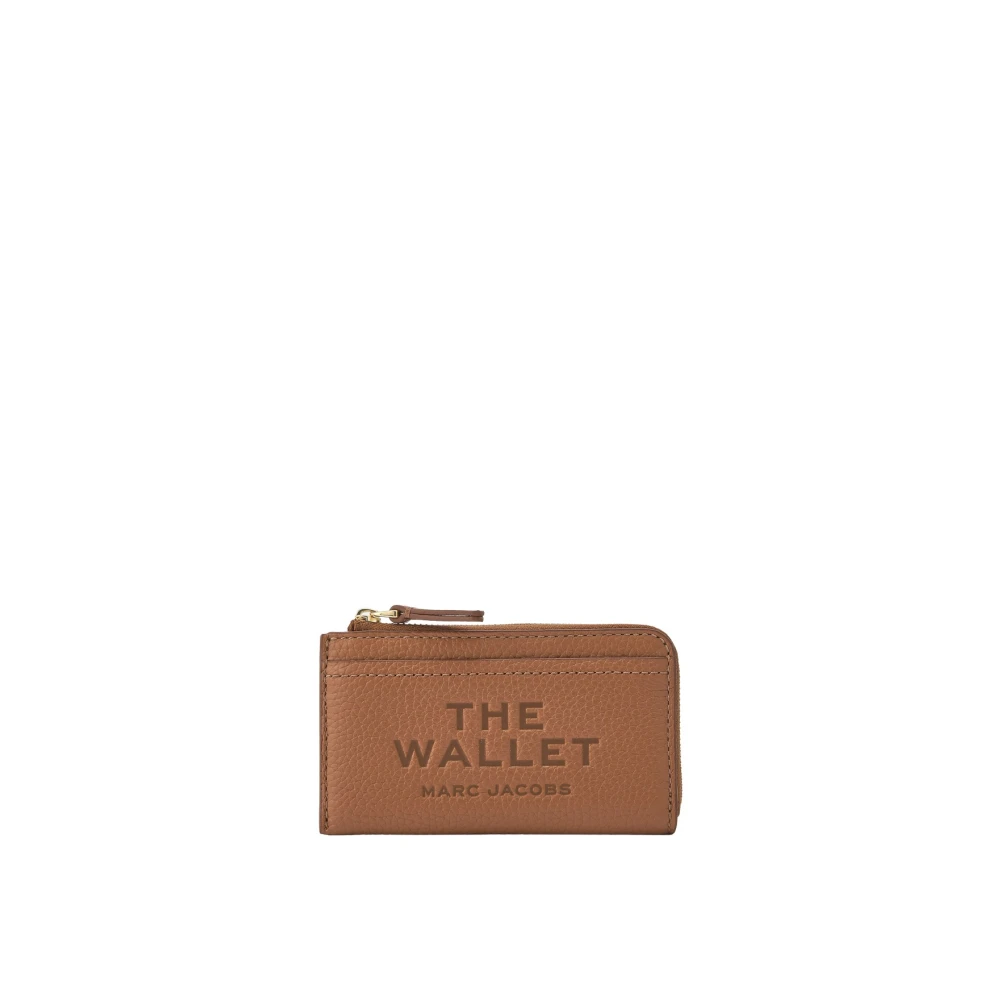 Marc Jacobs Bruine Portemonnee met Logoprint Brown Dames