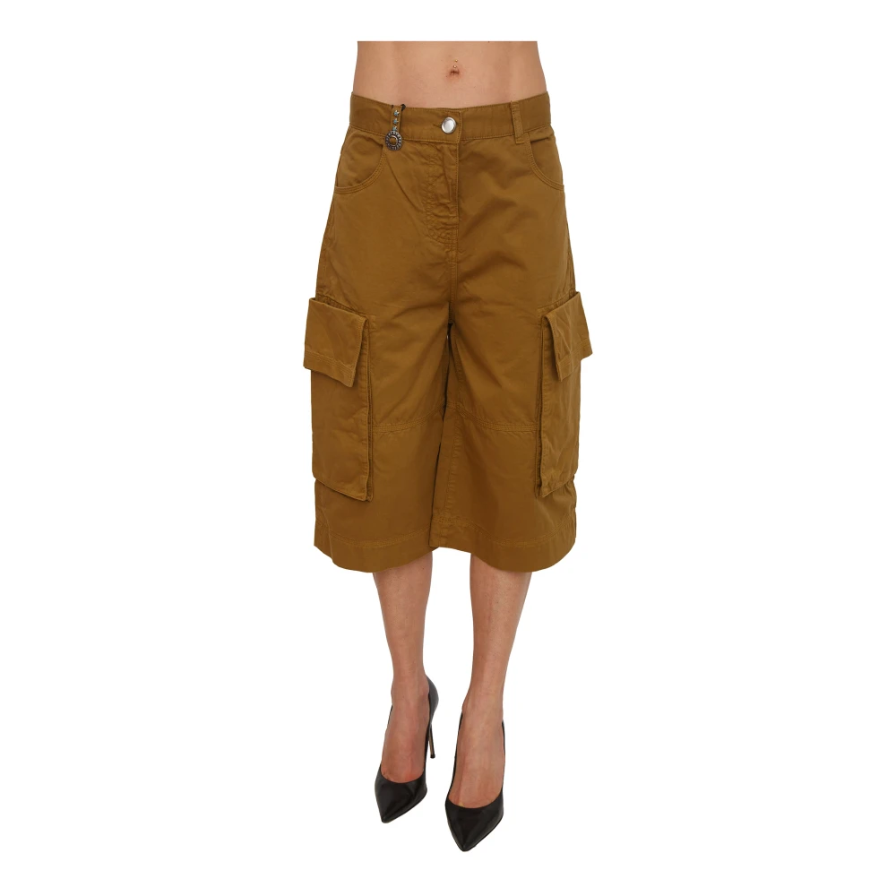 Pinko Femme Marron - Pantalone Bronzo - Pantalons - Brun - Taille: 36 Fr