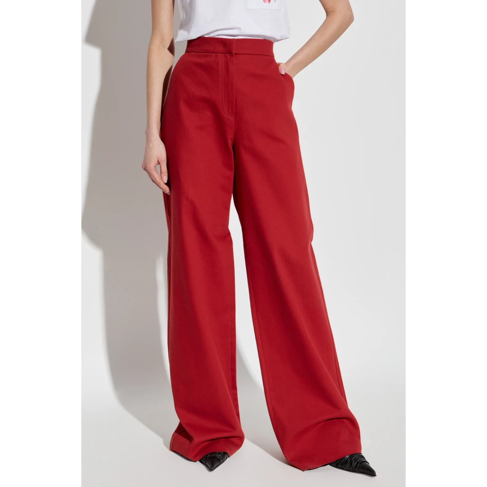 Max Mara Broek Ruggero Red Dames