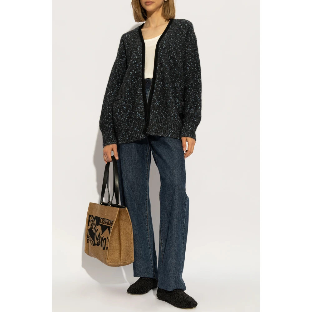 Salvatore Ferragamo Losvallende Vest Multicolor Dames