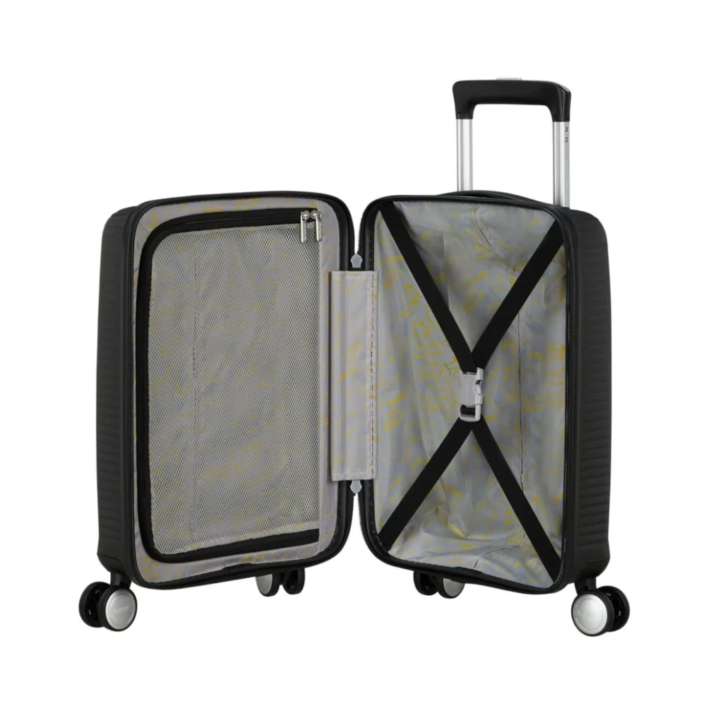 American Tourister Soundbox Mini Trolley Cabin ABS Black Unisex