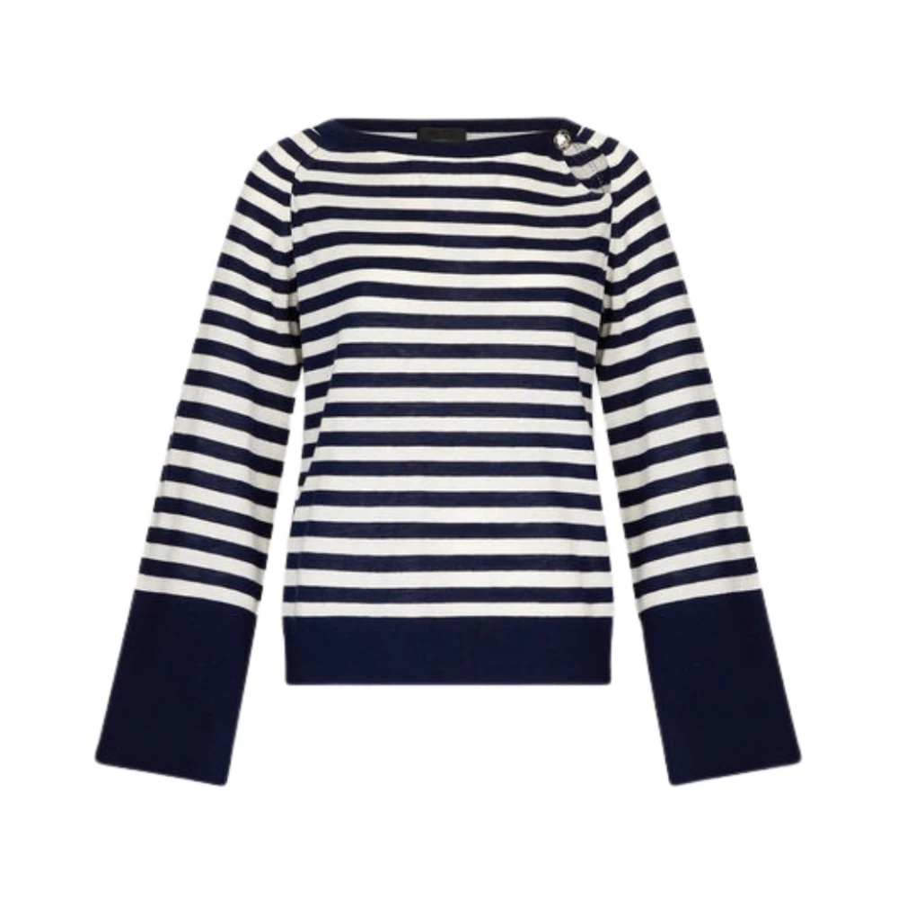 Liu Jo Gesloten Gebreide Trui Multicolor Dames