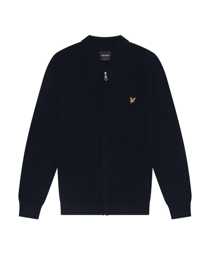 strikvarer-lambswool-blend-strikket-bomber