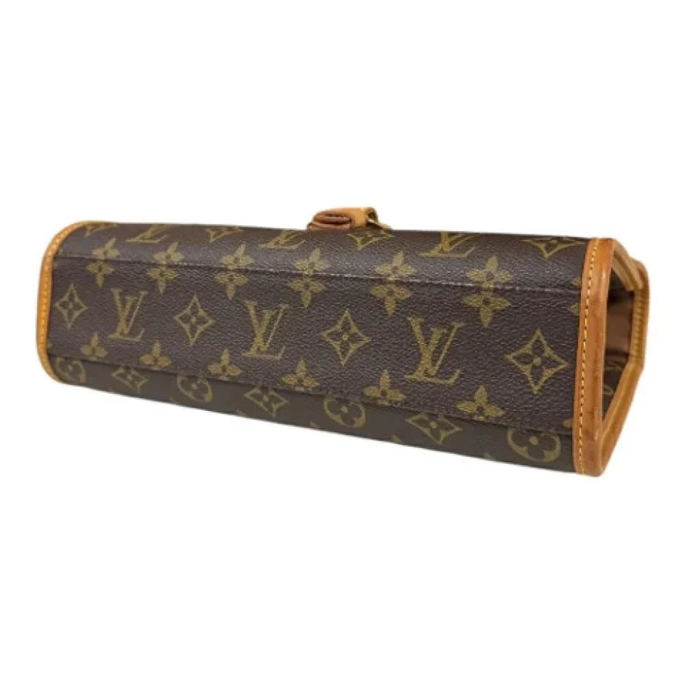 Louis Vuitton Vintage Pre-owned Canvas shoulder-bags Brown Dames