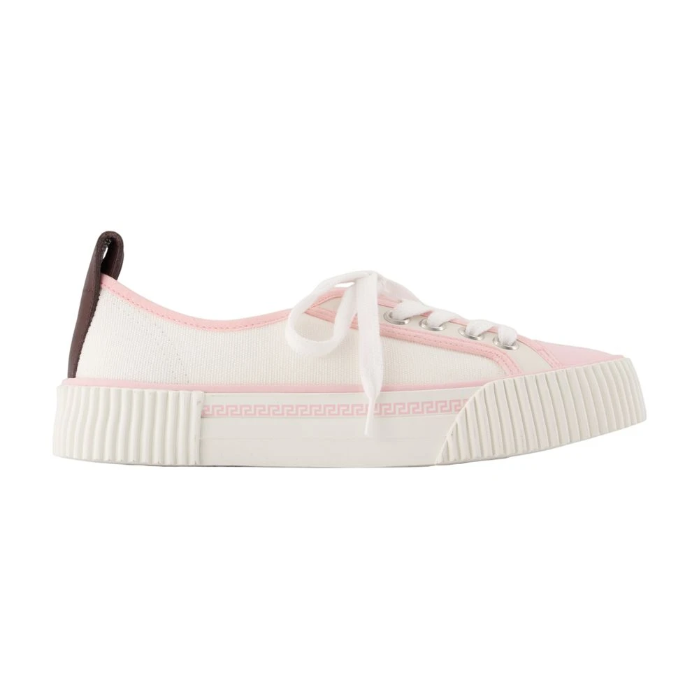 Versace Lage Sneakers Dames Schoenen Beige