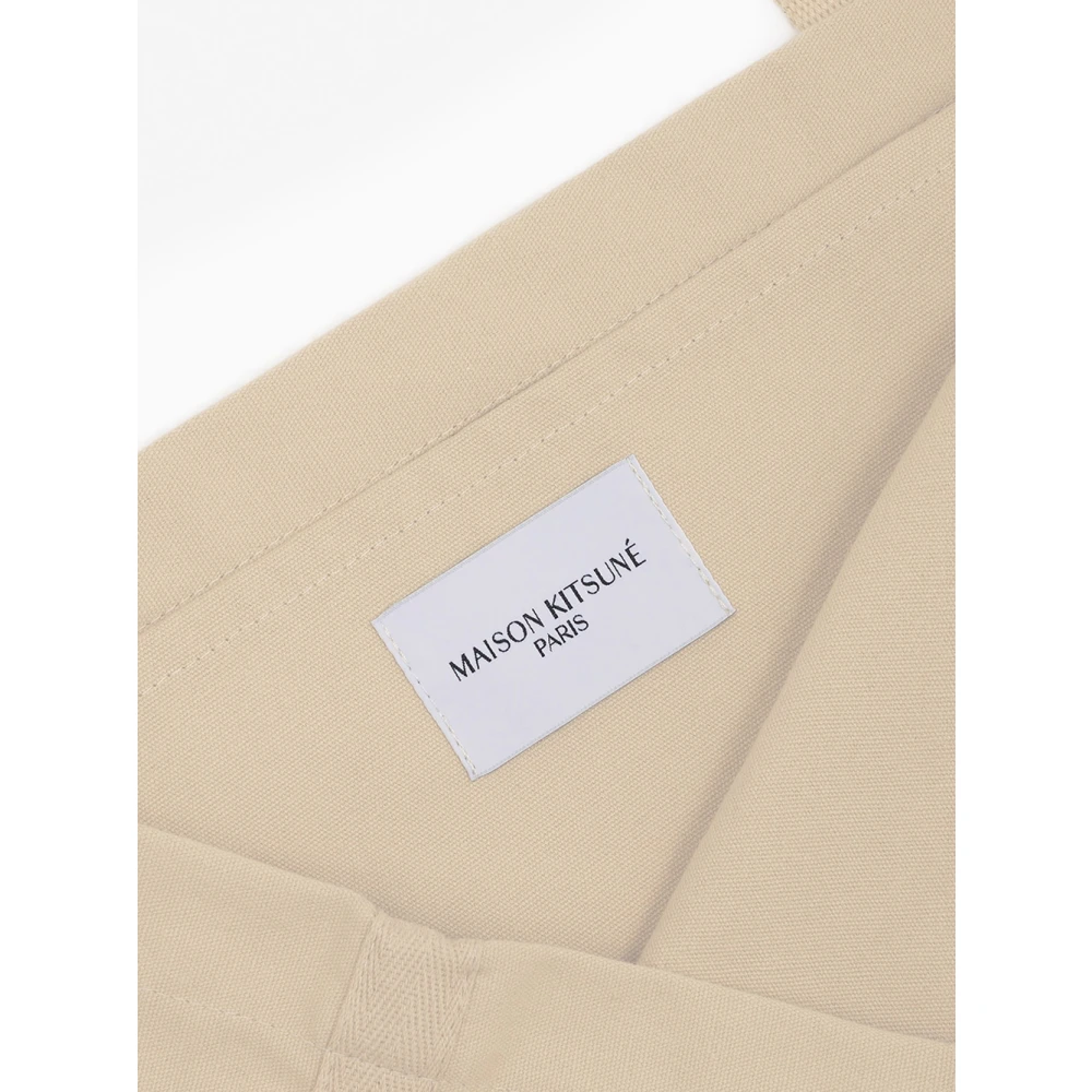 Maison Kitsuné Tote Bags Beige Dames