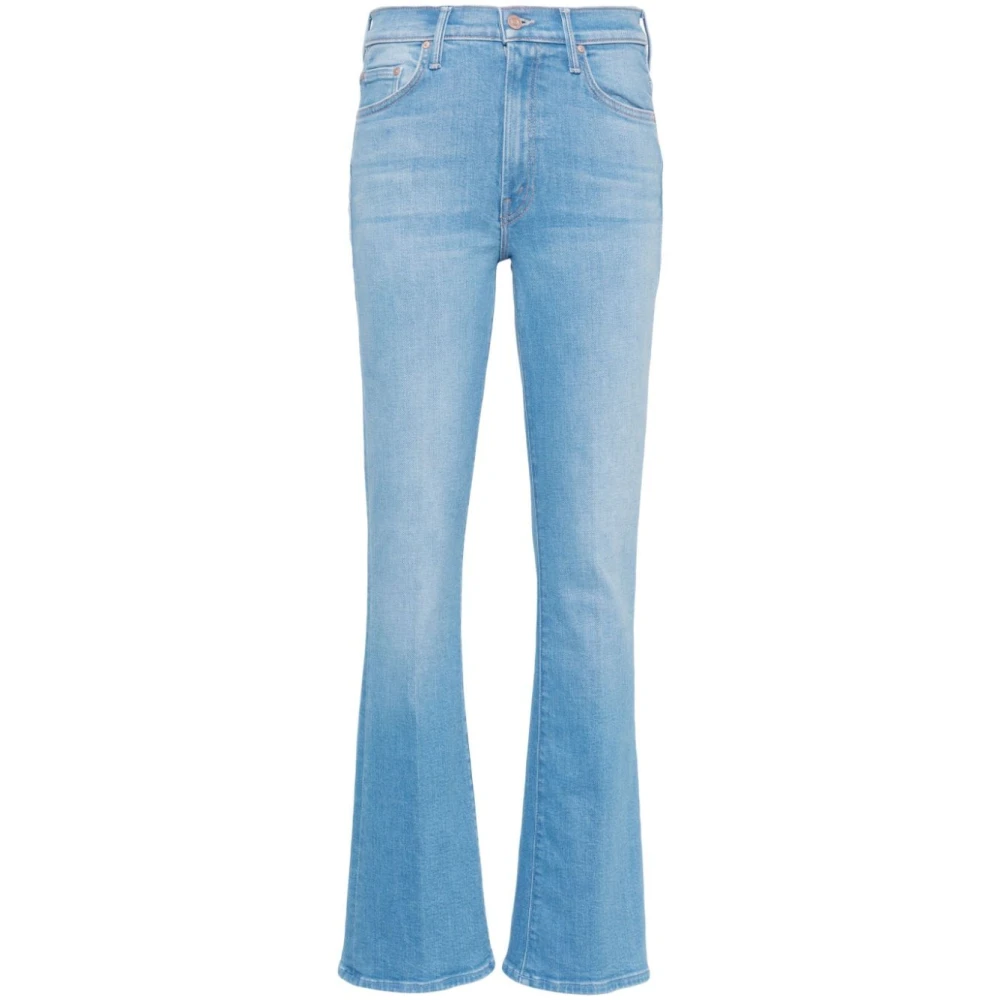 Mother The Outsider Sneak Bootcut Jeans Blue Dames