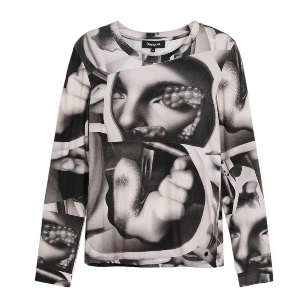 Tops > Long Sleeve Tops - - Desigual - Modalova