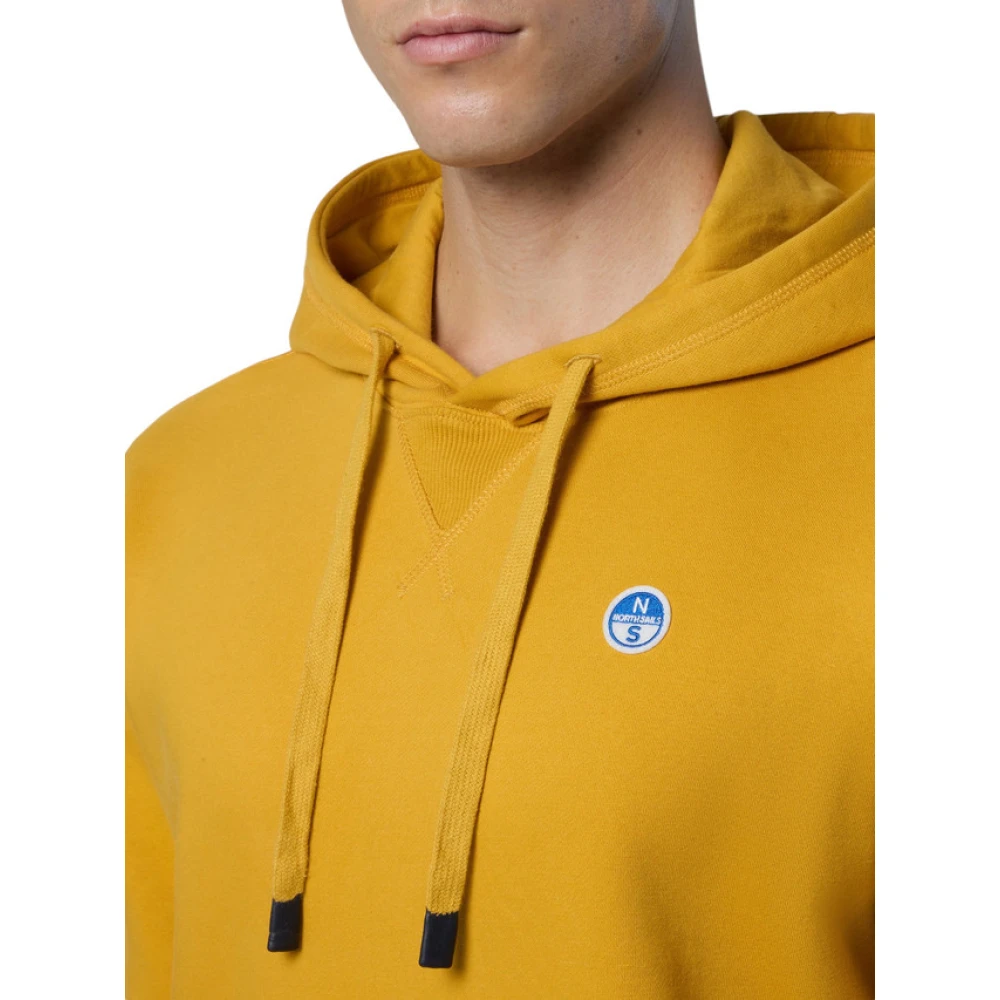 North Sails Hoodie Yellow Heren