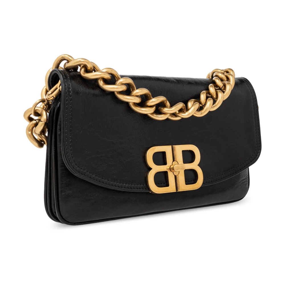 Balenciaga Kleine BB Soft schoudertas Black Dames