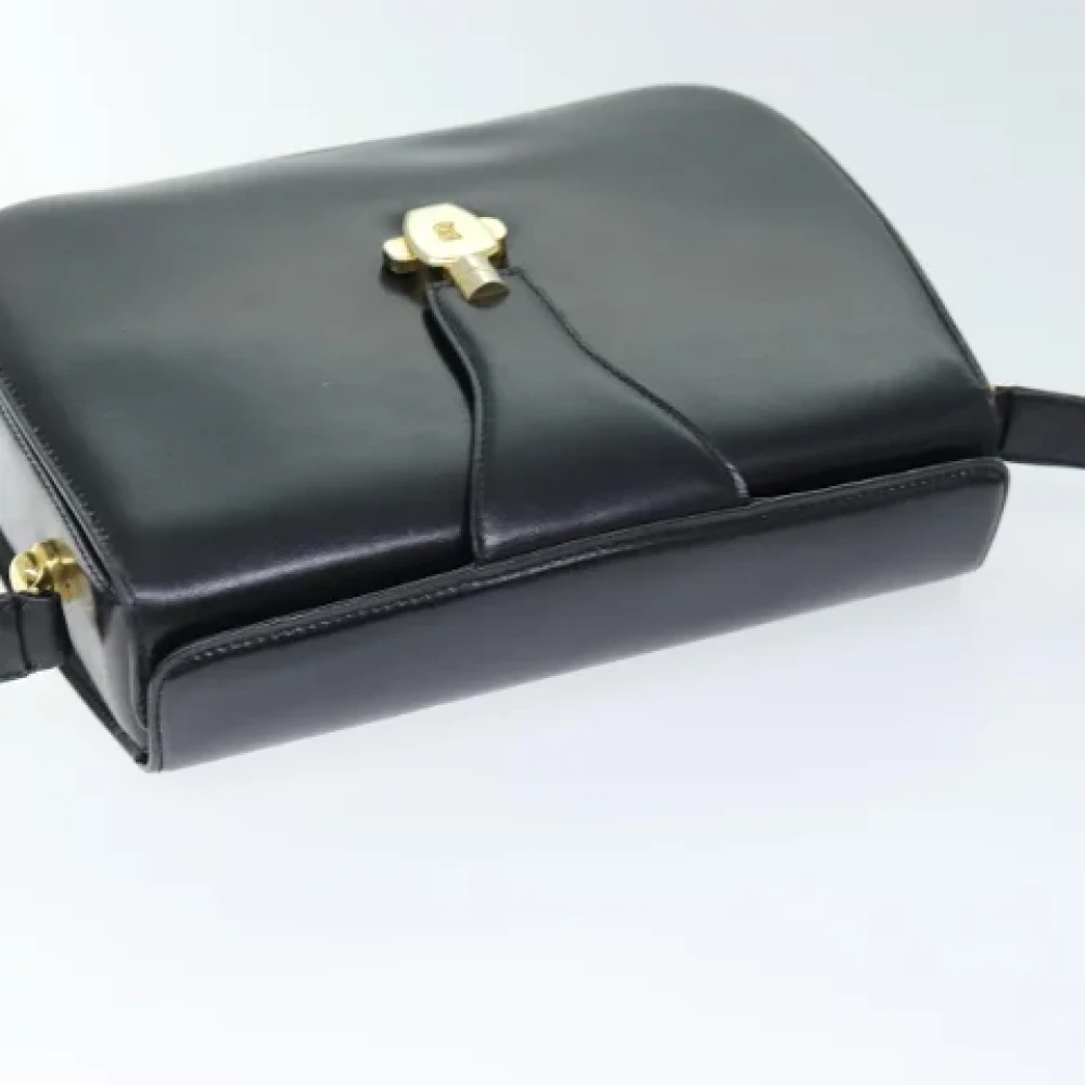 Bally Pre-owned Leather shoulder-bags Black Dames