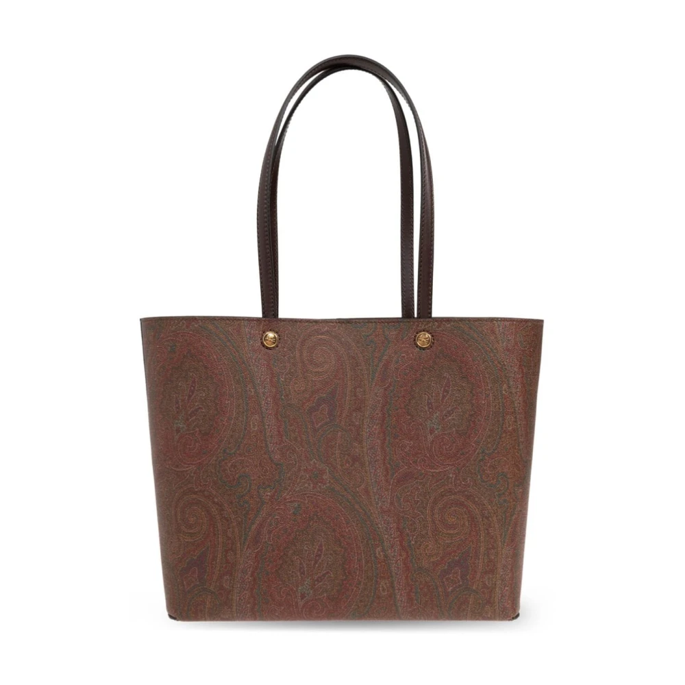 Etro Brown Essential Tote - Female - Shopping Bags - One Size - Bags