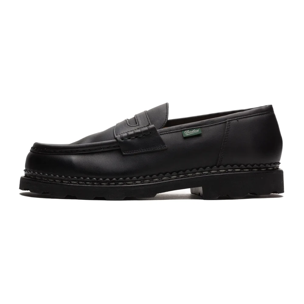 Paraboot Black Reims Marche Loafer - Male - Loafers - 10 Uk - Shoes