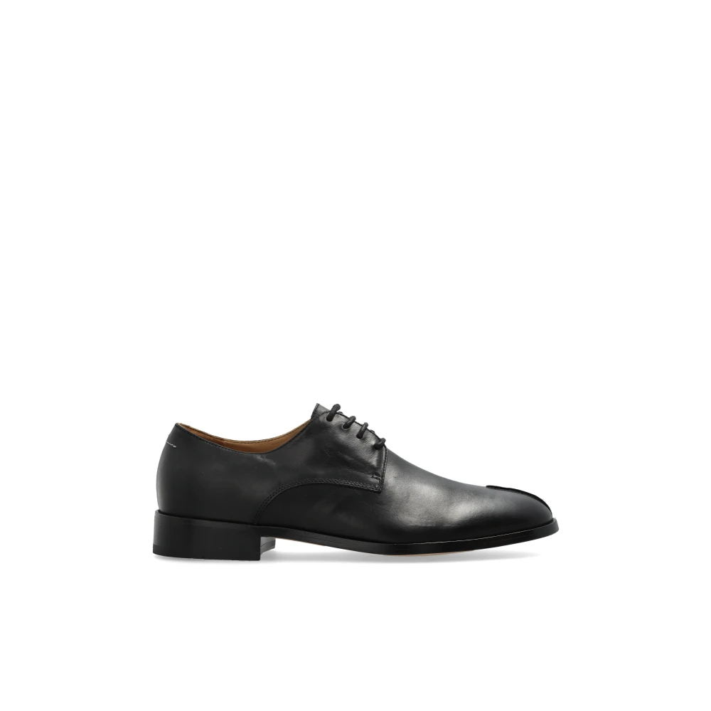 Mm6 Maison Margiela Uomo Nero Scarpe Derby
