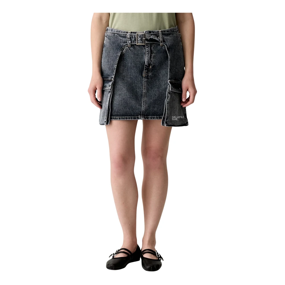 Karl Lagerfeld , Damen, Röcke, Blau, Xs