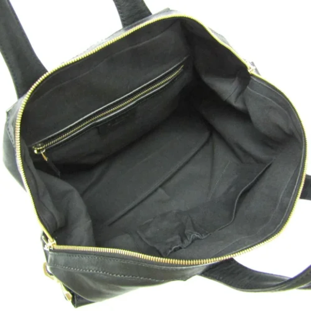 Givenchy Pre-owned Leather handbags Black Dames