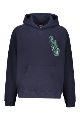 Bomulls Hoodie med Justerbar Hette