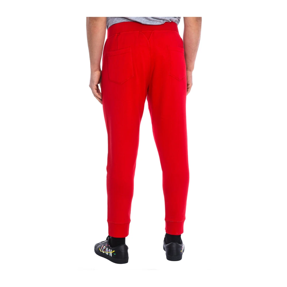 Dsquared2 Outdoor Trousers Red Heren